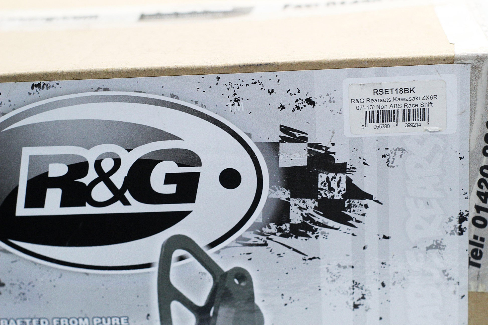 R&G Adjustable Race Rearsets fits for Kawasaki ZX6R ('07-) - Durian Bikers