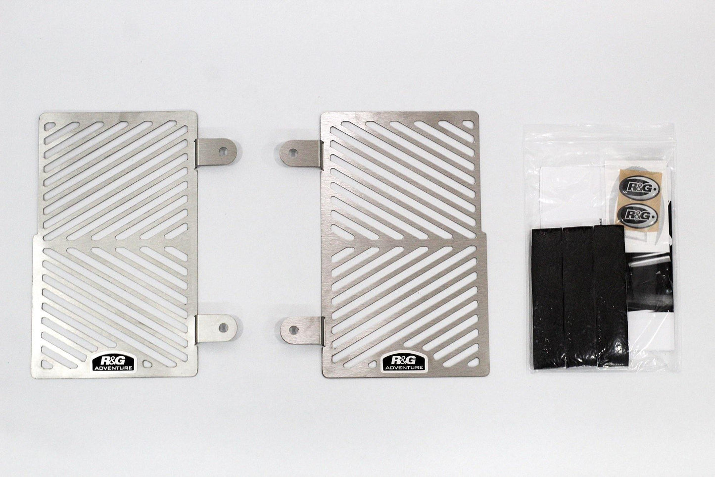 R&G Radiator Guards (Stainless Steel) fits for Honda Africa Twin ('16-) / Africa Twin Adventure Sports ('18-) - Durian Bikers