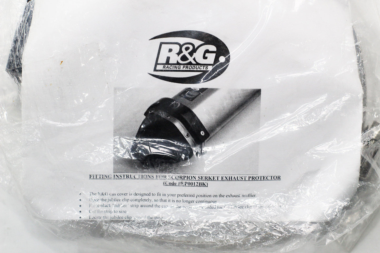 R&G Exhaust Protector fits for Scorpion Serket Exhaust of Multiple Bike Models - Durian Bikers