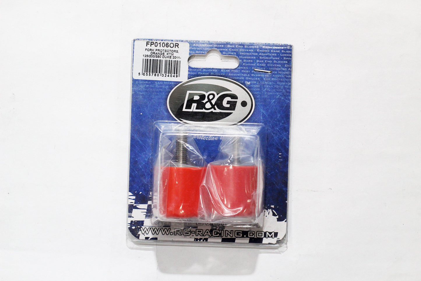 R&G Fork Protectors fits for KTM 125 ('11-), 200 ('12-), 250 ('17-) & 390 ('13-) Duke, RC 125 / 200 ('14-) & Husqvarna Vitpilen / Svartpilen 401 ('18-) - Durian Bikers