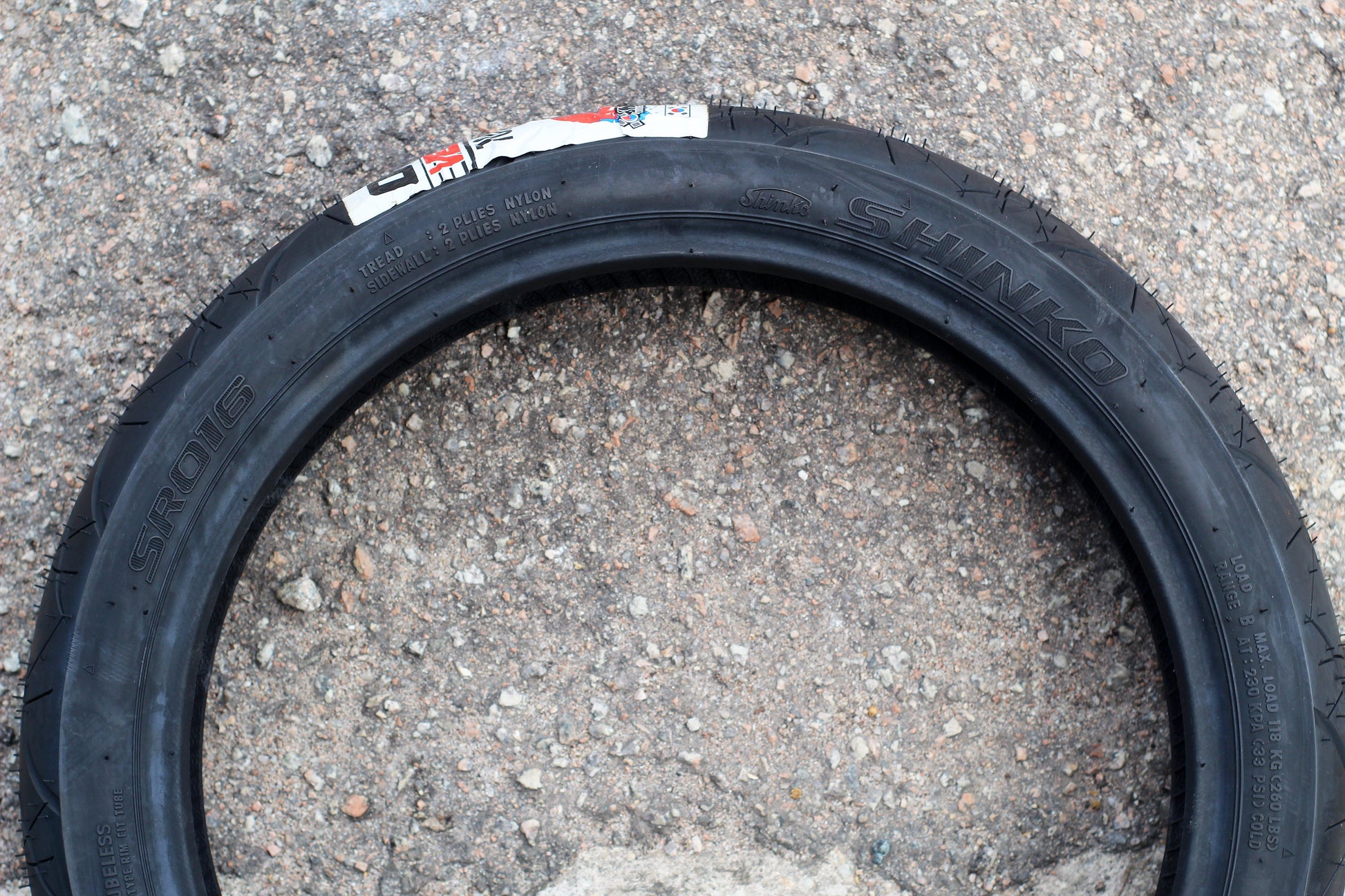 Shinko Tires SR016 Series (70/90-14) - Durian Bikers