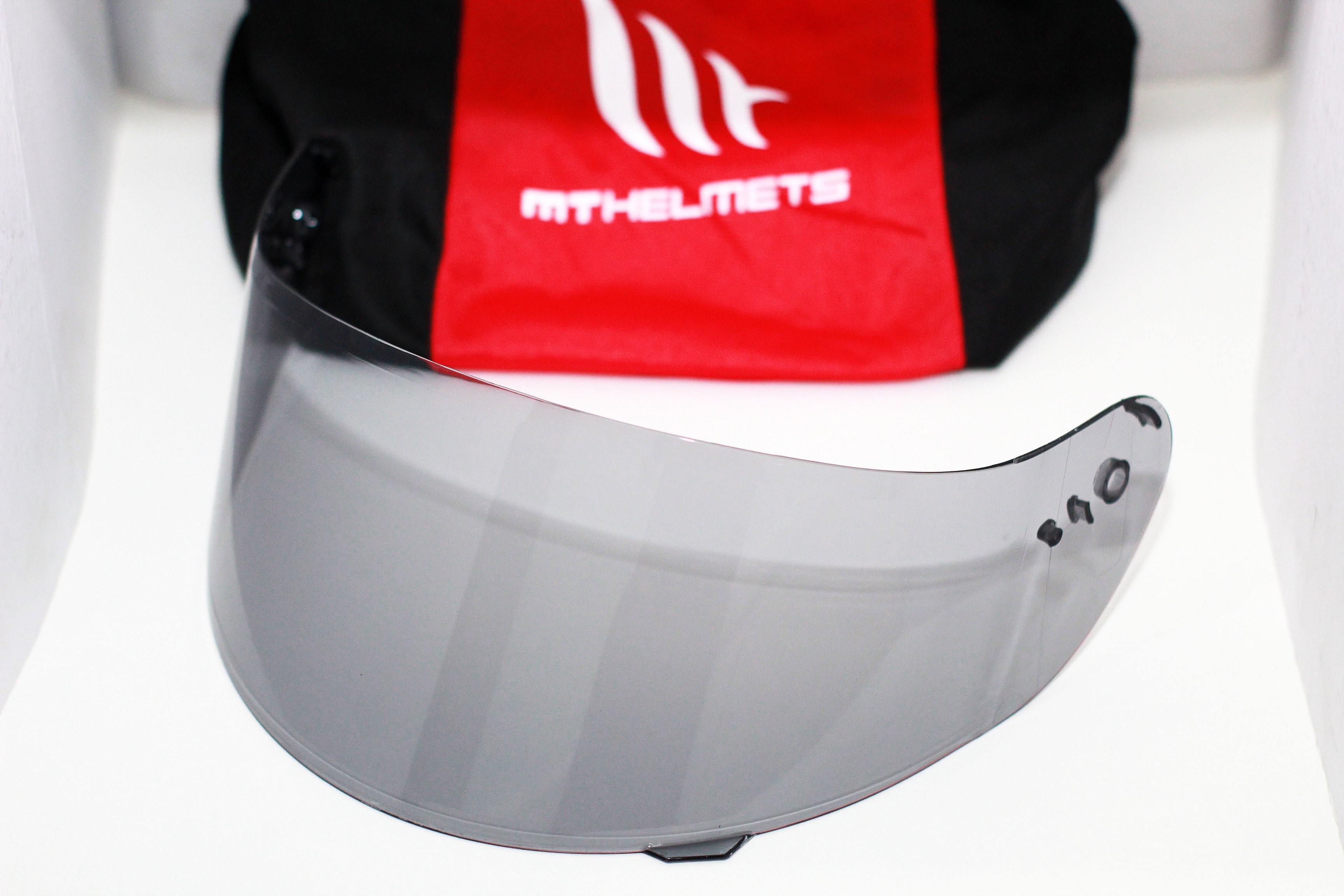MT Alamo Visor (Light Smoke) – Durian Bikers