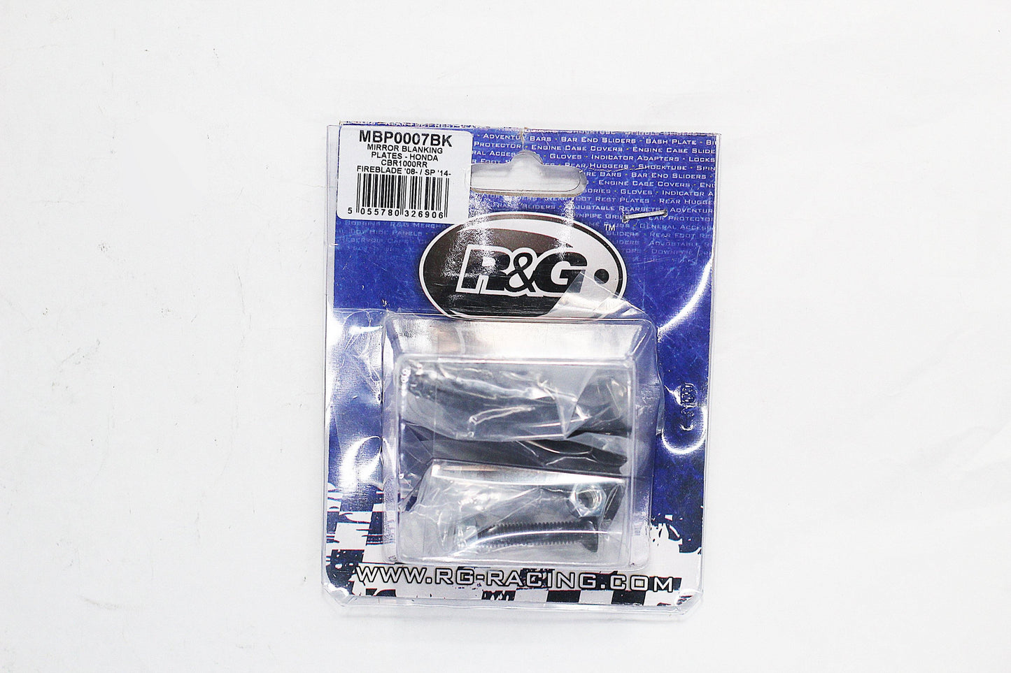 R&G Mirror Blanking Plates fits for Honda CBR1000RR & CBR1000RR SP - Durian Bikers