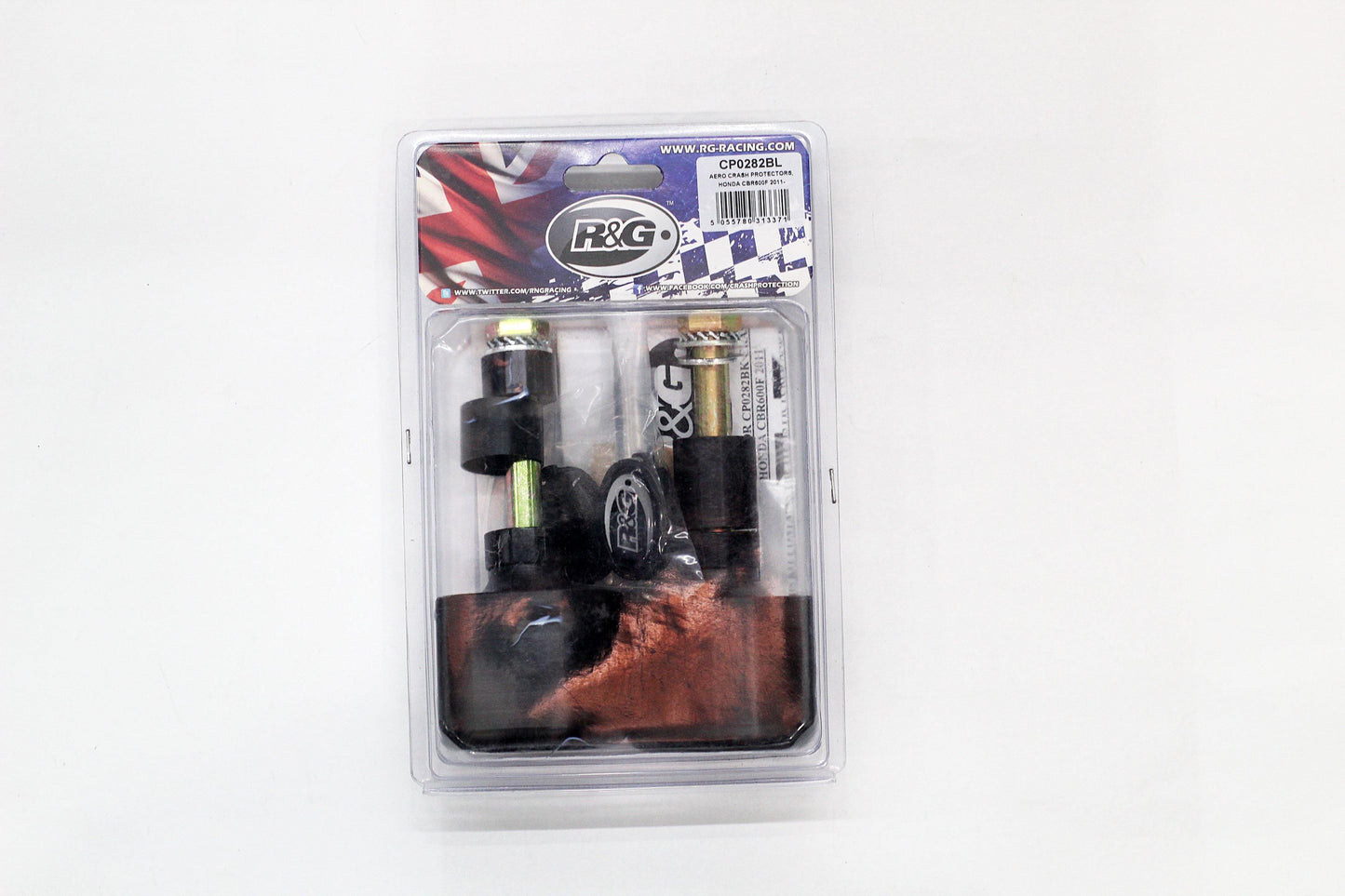 R&G Crash Protectors Aero Style fits for Honda CBR600F ('11-'14) - Durian Bikers