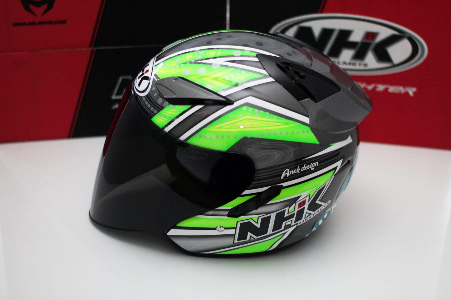NHK R1 v2.0 Remy Gardner (Grey/Green Glossy) - Durian Bikers