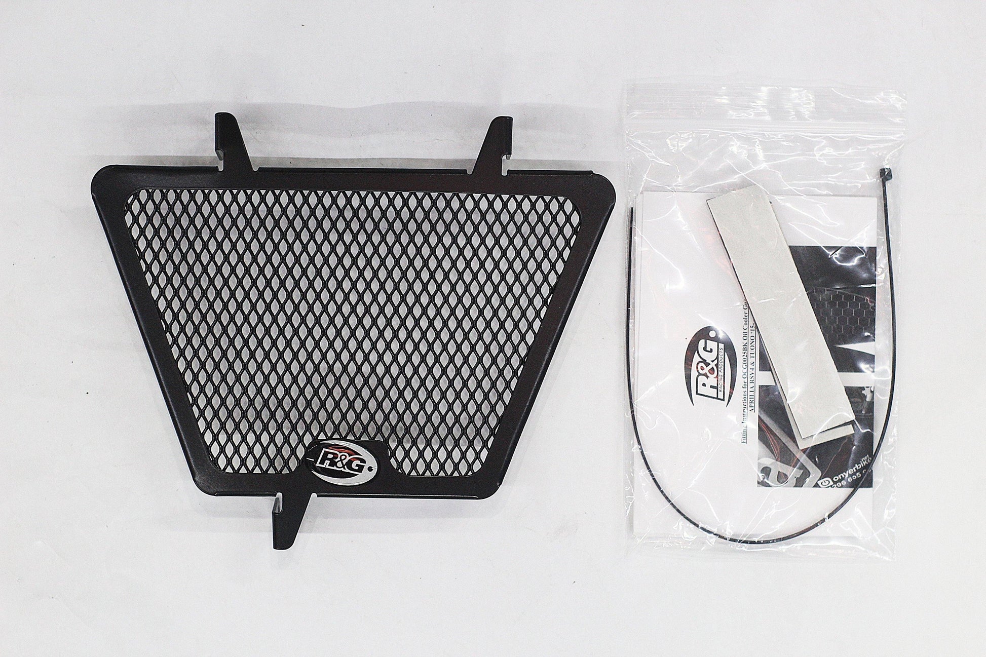 R&G Oil Cooler Guard fits for Aprilia RSV4 RF, Tuono 1100 & RSV4 1100 Factory - Durian Bikers
