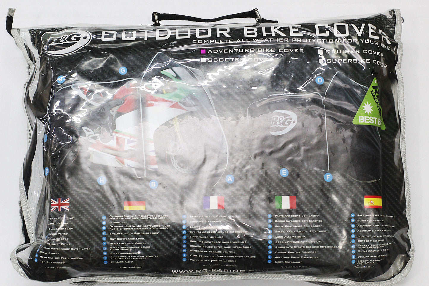 R&G Adventure Bike Outdoor Cover - Durian Bikers