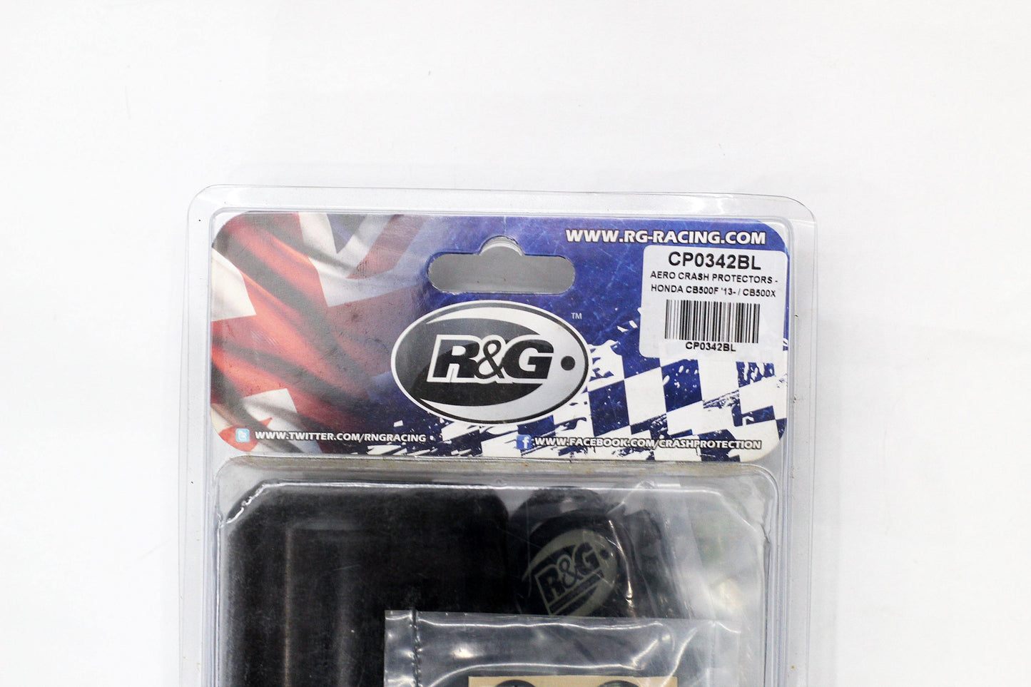 R&G Crash Protectors Aero Style fits for Honda CB500X, CB400X & CB500F - Durian Bikers