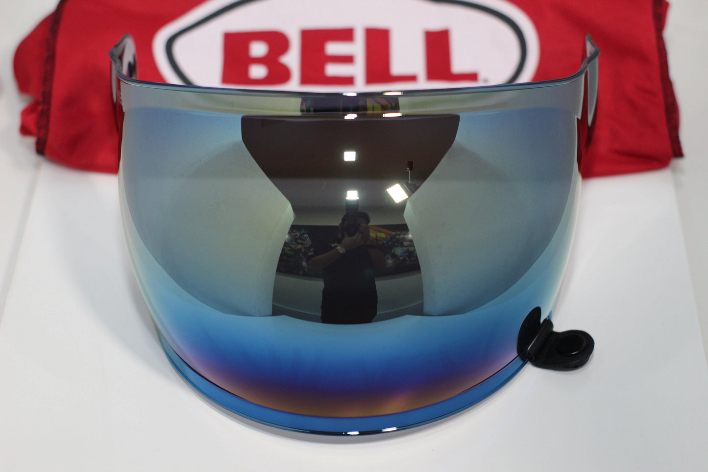 Bell Bullitt Visor (Bubble Dark Gold Iridium) - Durian Bikers