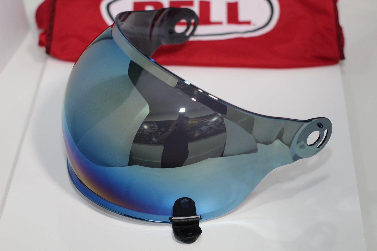Bell Bullitt Visor (Bubble Dark Gold Iridium) - Durian Bikers