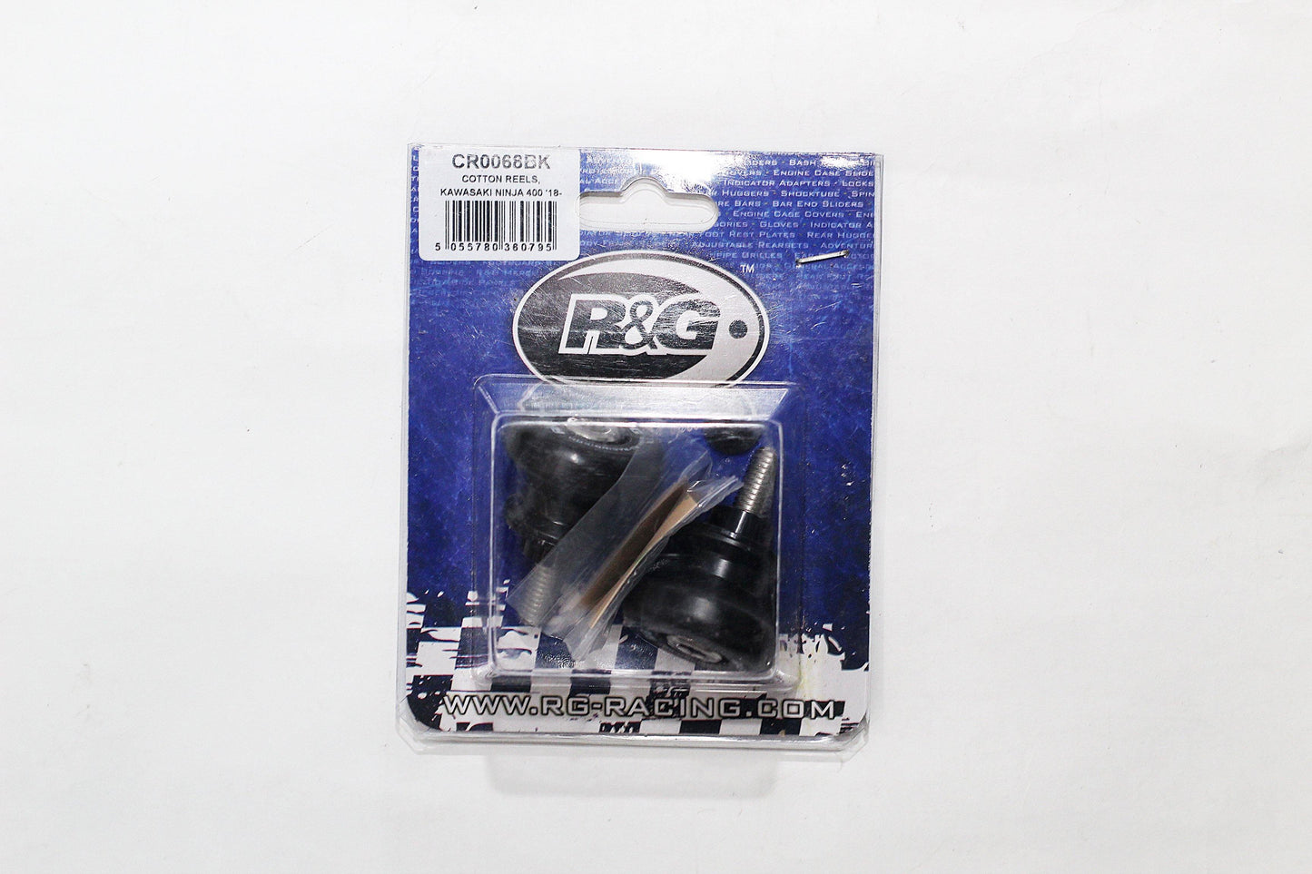 R&G Cotton Reels fits for Kawasaki Ninja 250 / 400 ('18-) / Z400 / Z250 ('19-) - Durian Bikers