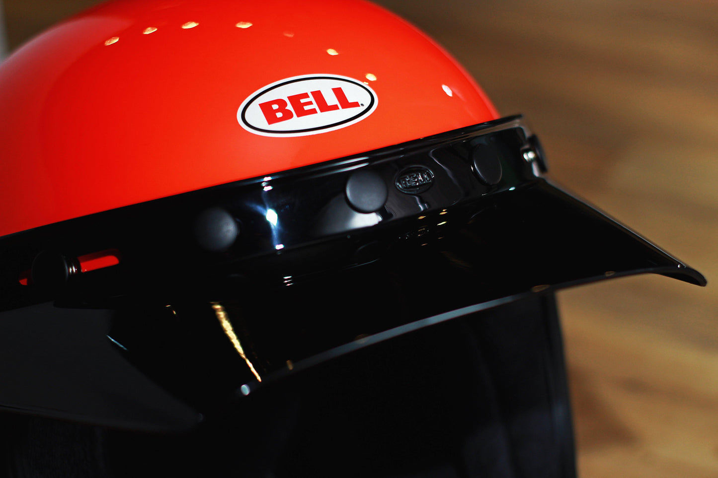 Bell Moto-3 (Classic Hi-Viz Orange) - Durian Bikers