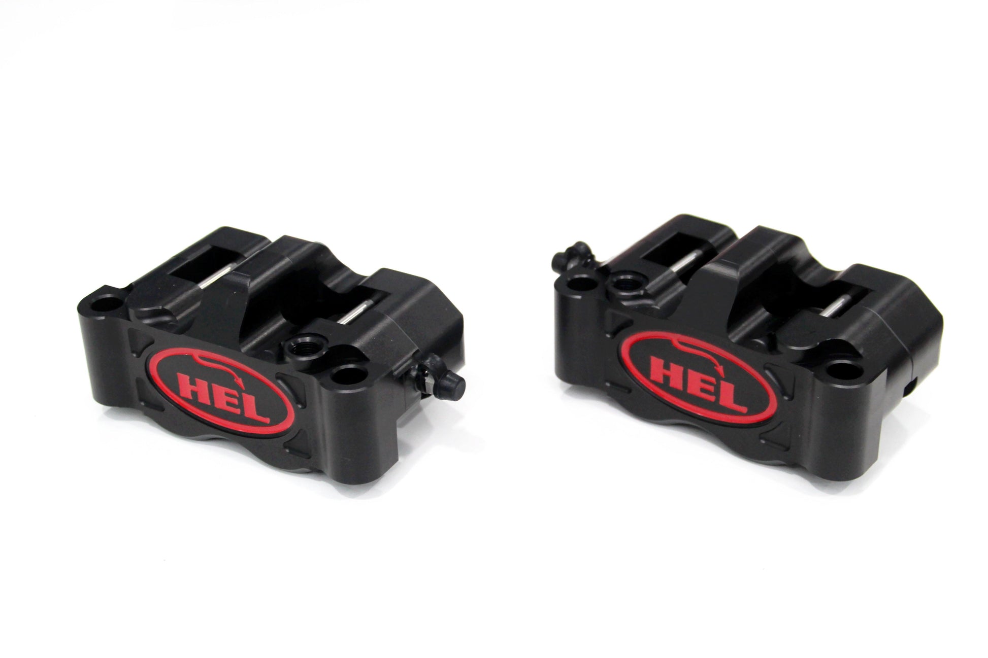 HEL Performance 4 Piston Radial Brake Calipers Kit (100mm Black) - Durian Bikers