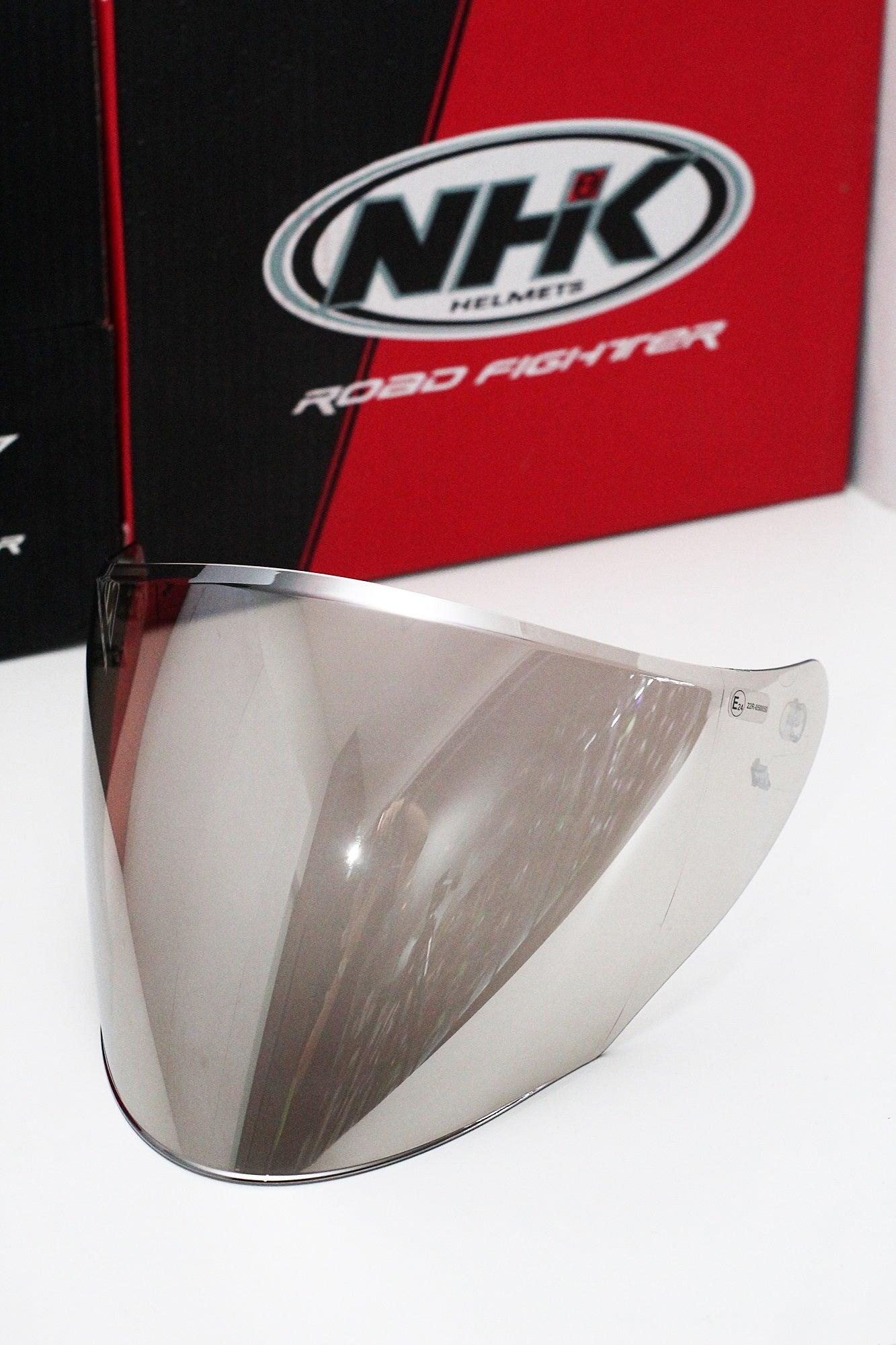 NHK R1 V2 Visor (Silver) - Durian Bikers
