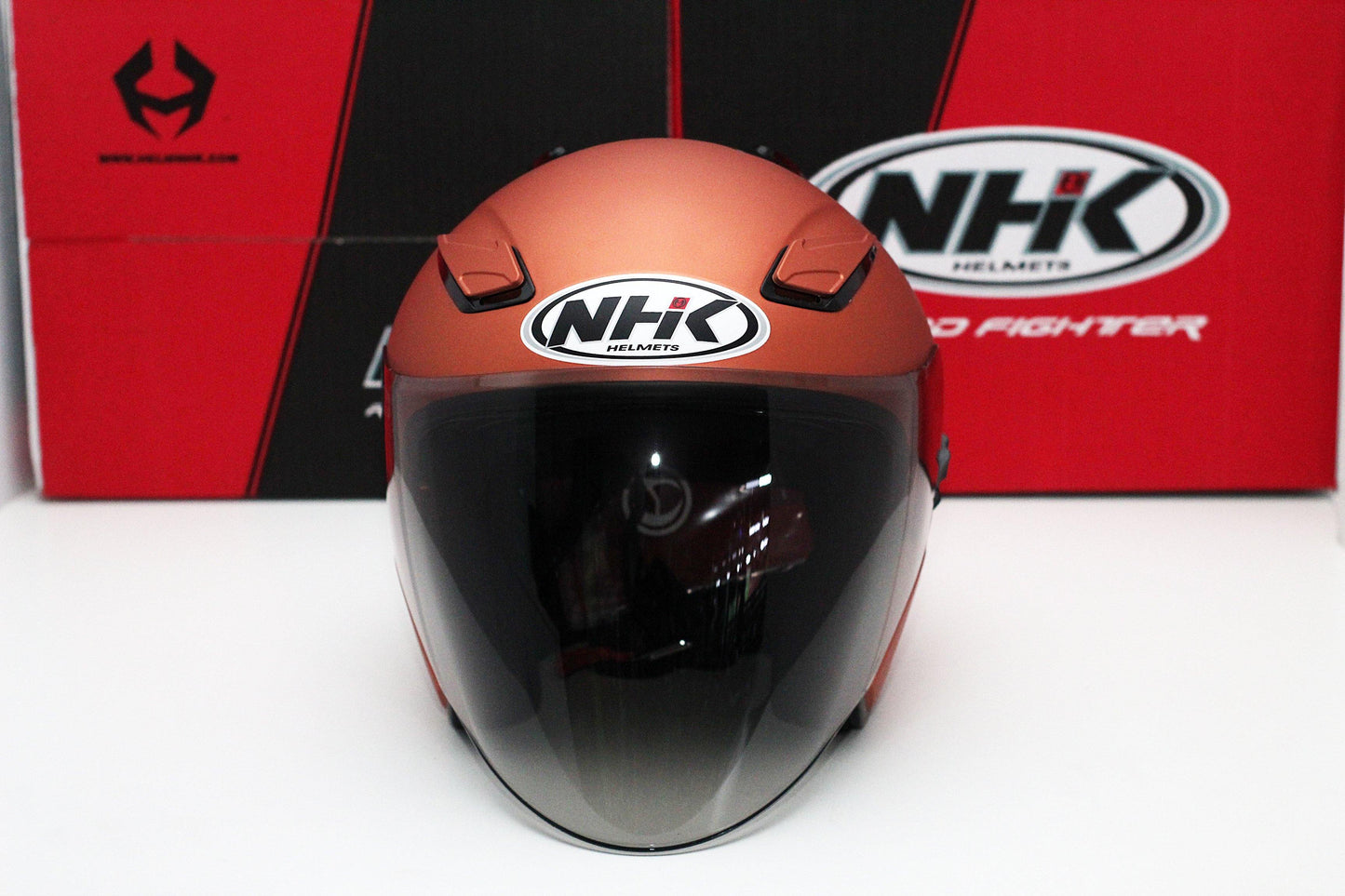 NHK R1 v2.0 Solid (Cooper Doft) (Microlock) - Durian Bikers