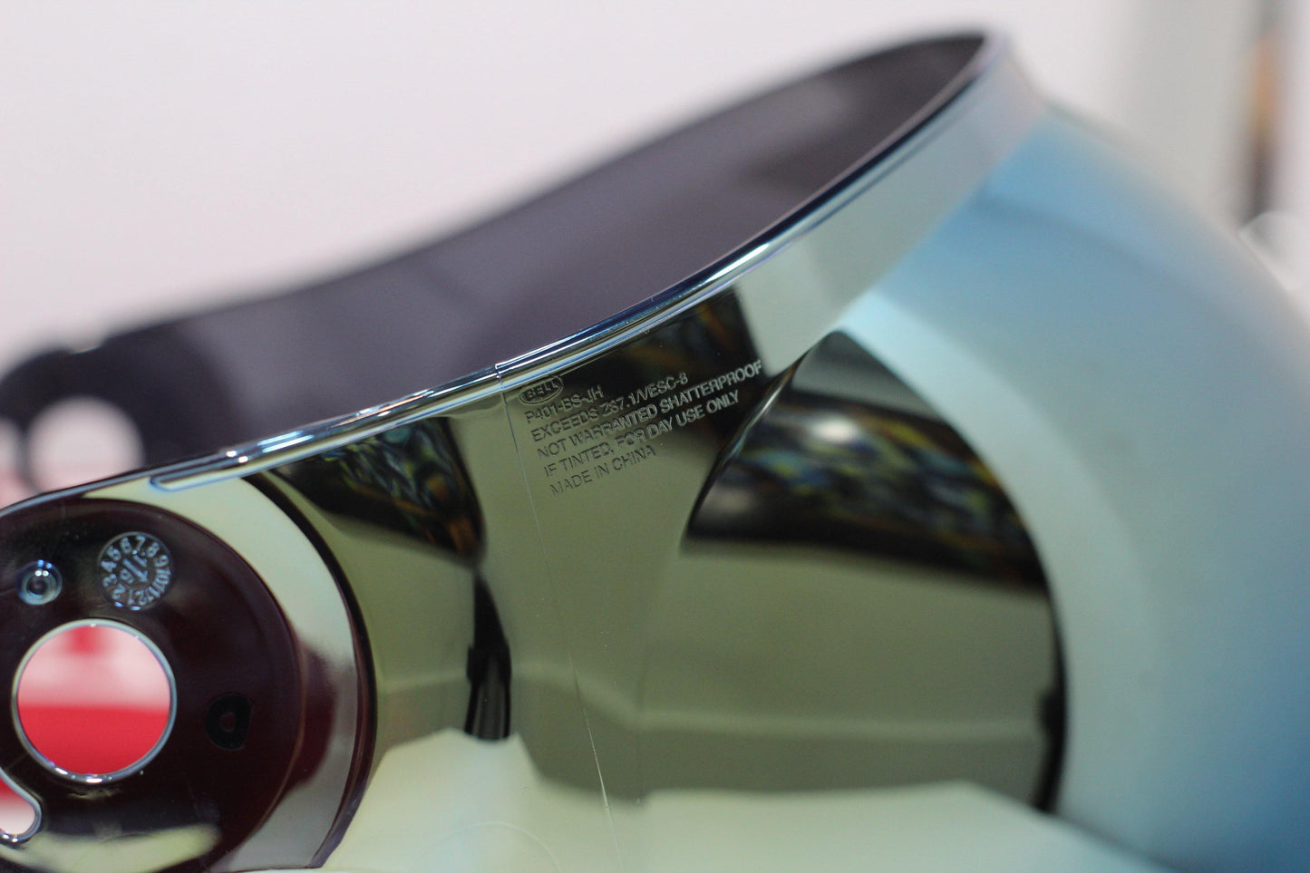Bell Bullitt Visor (Bubble Dark Gold Iridium) - Durian Bikers