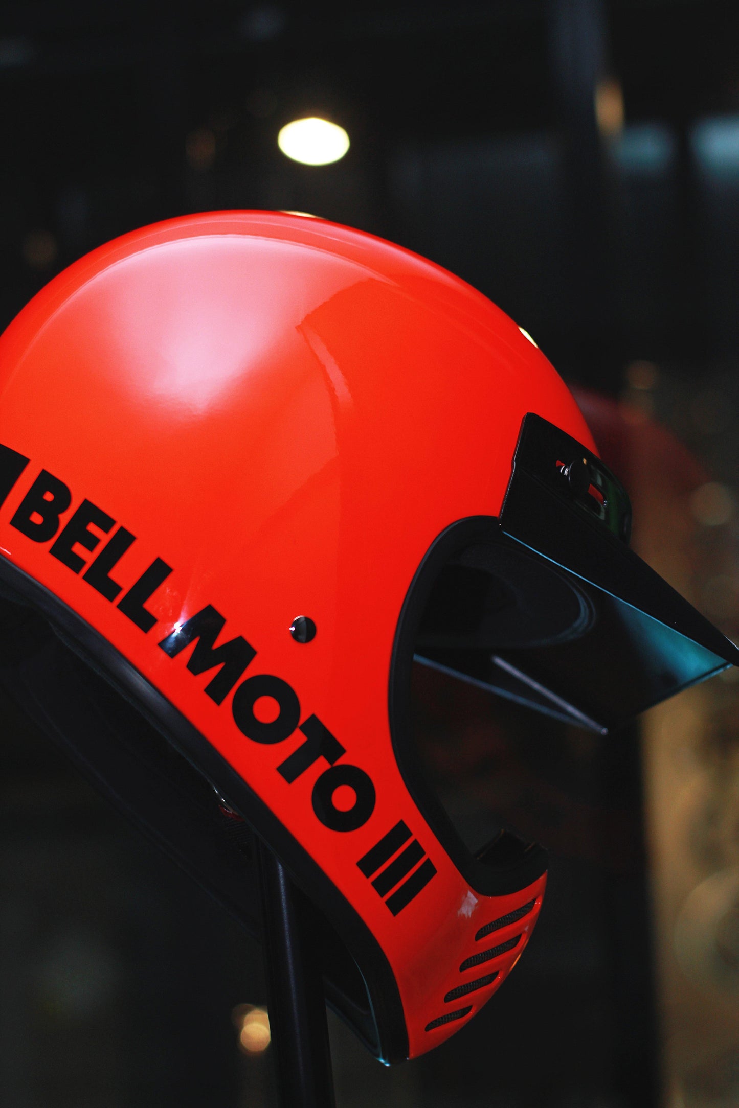 Bell Moto-3 (Classic Hi-Viz Orange) - Durian Bikers
