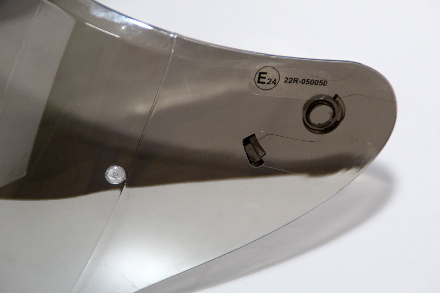 NHK R1 V1 Visor (Metallic Silver) - Durian Bikers