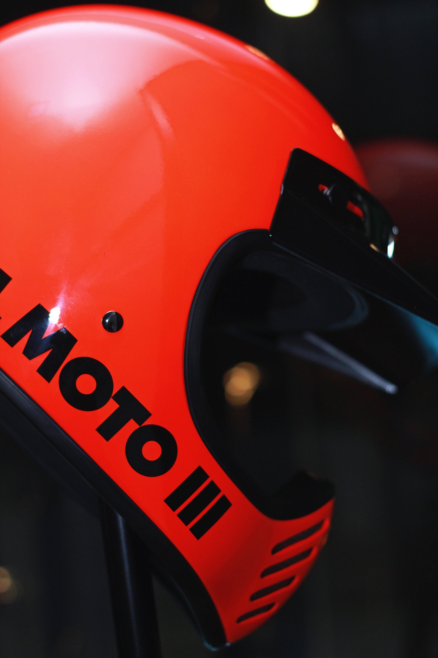 Bell Moto-3 (Classic Hi-Viz Orange) - Durian Bikers