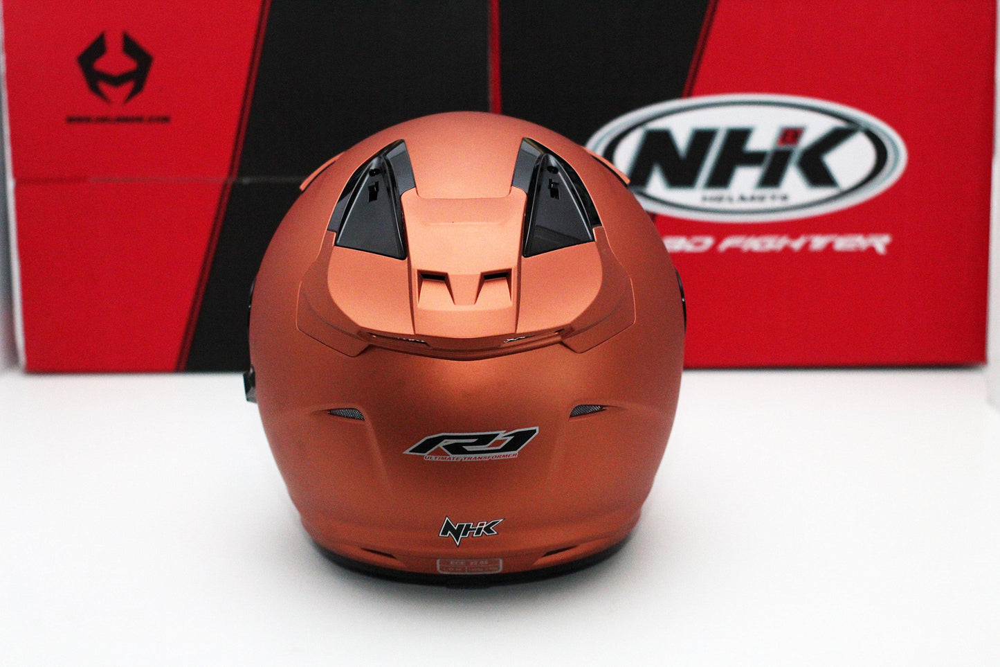 NHK R1 v2.0 Solid (Cooper Doft) (D-Ring) - Durian Bikers