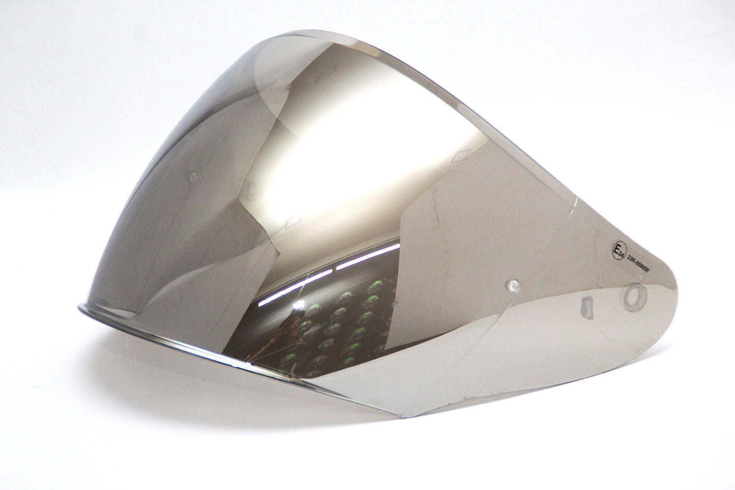 NHK R1 V1 Visor (Metallic Silver) - Durian Bikers