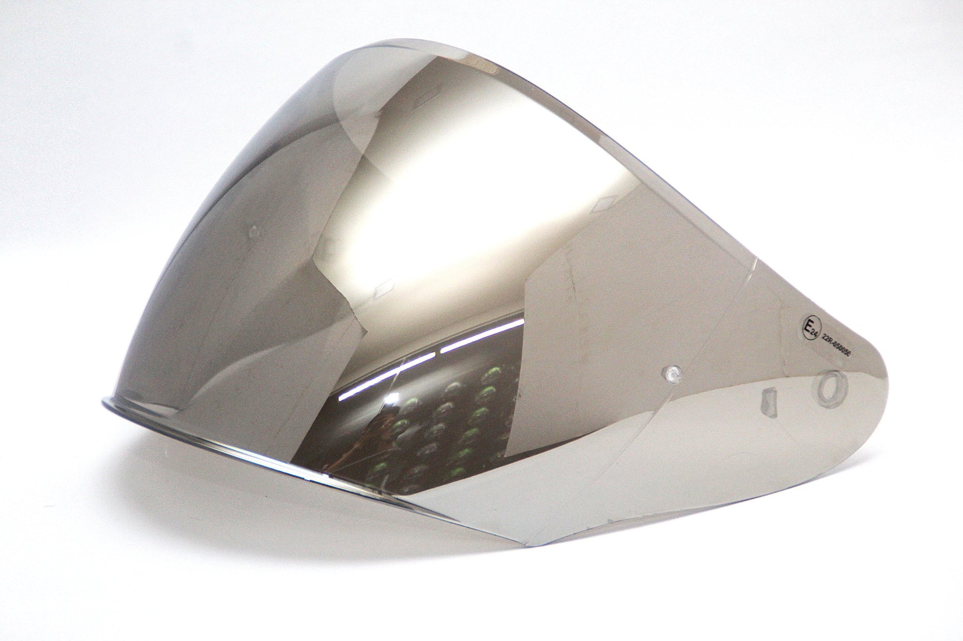 NHK R1 V1 Visor (Metallic Silver) - Durian Bikers