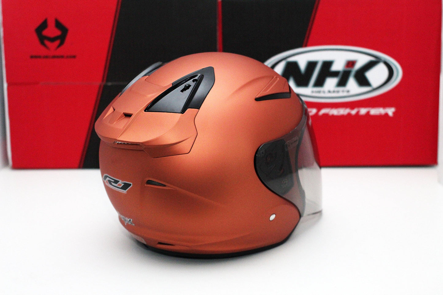 NHK R1 v2.0 Solid (Cooper Doft) (Microlock) - Durian Bikers