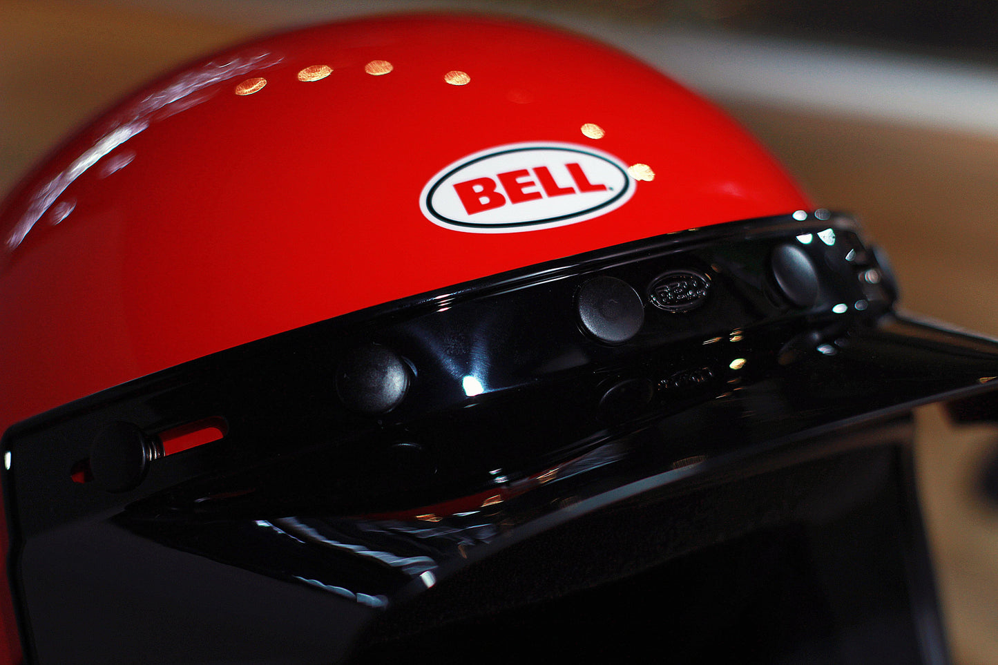 Bell Moto-3 (Classic Red) - Durian Bikers
