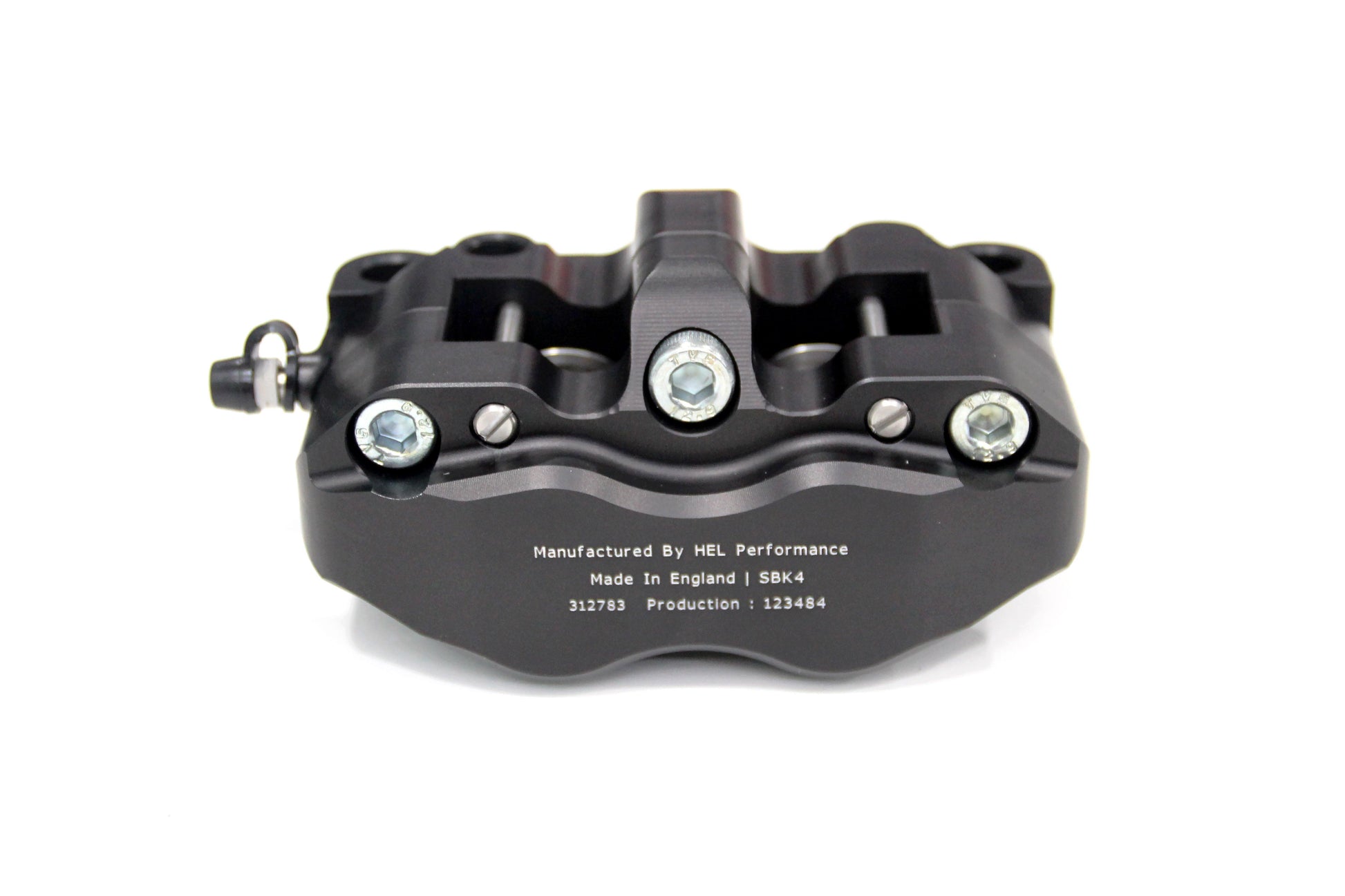 HEL Performance 4 Piston Radial Brake Calipers Kit (100mm Black) - Durian Bikers