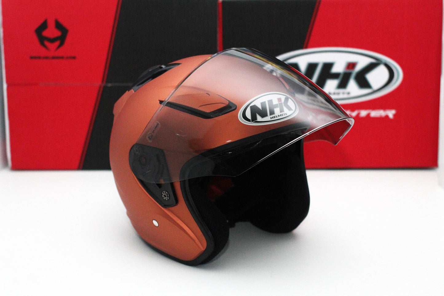 NHK R1 v2.0 Solid (Cooper Doft) (Microlock) - Durian Bikers