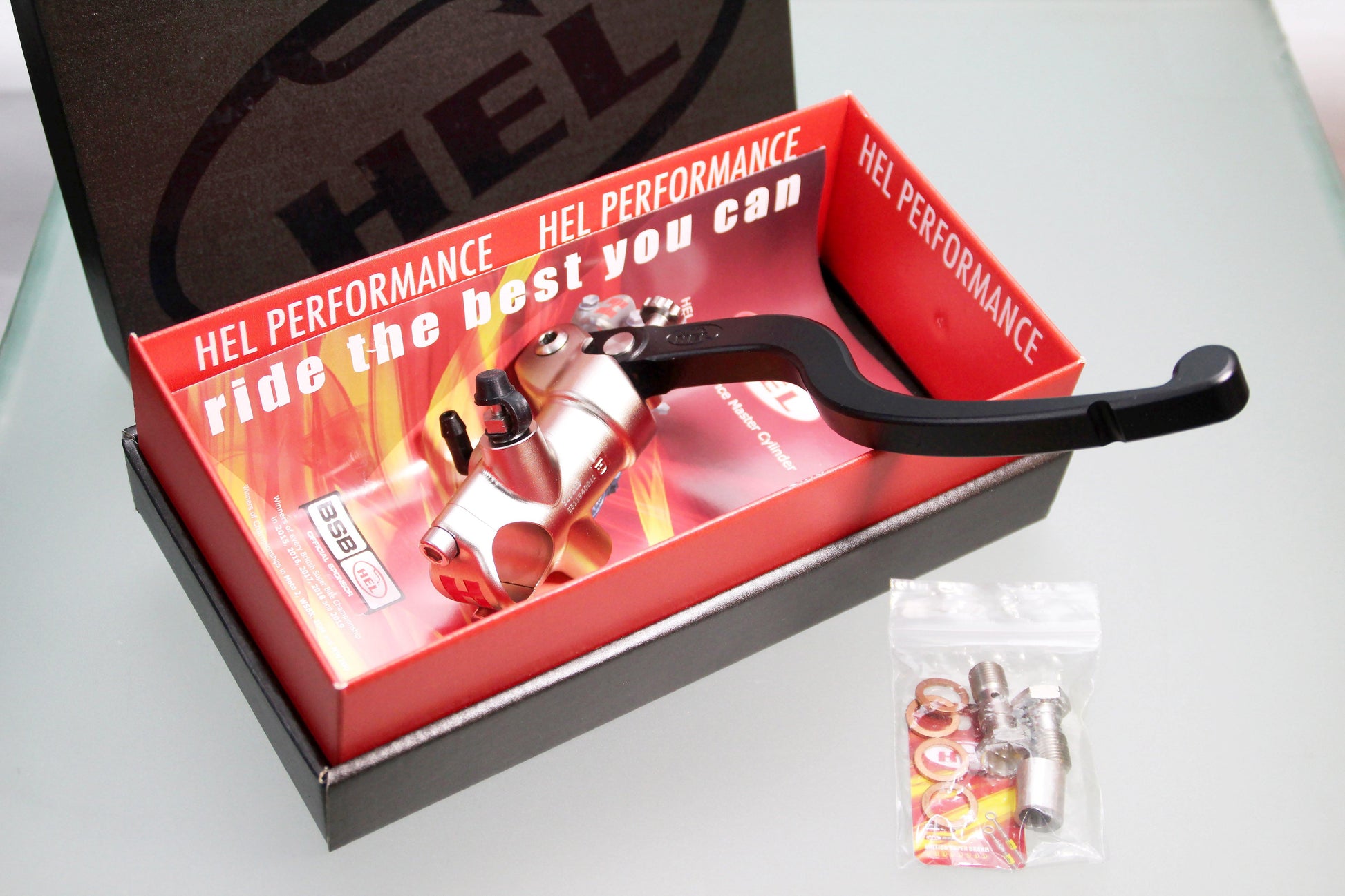 HEL Performance Adjustable Master Cylinder (19mm Nickel) - Durian Bikers