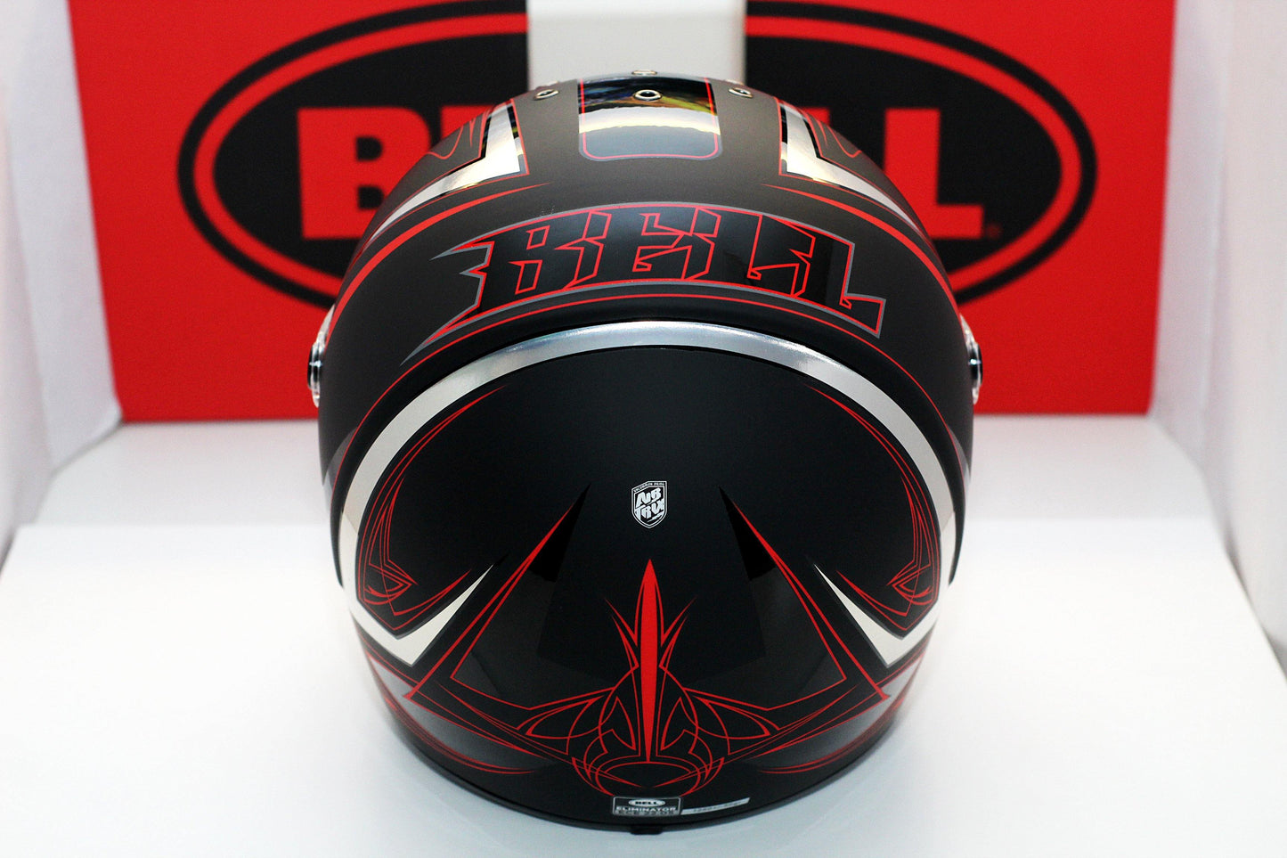 Bell Eliminator (Hart Luck Matte/Gloss Black/Red/White) - Durian Bikers