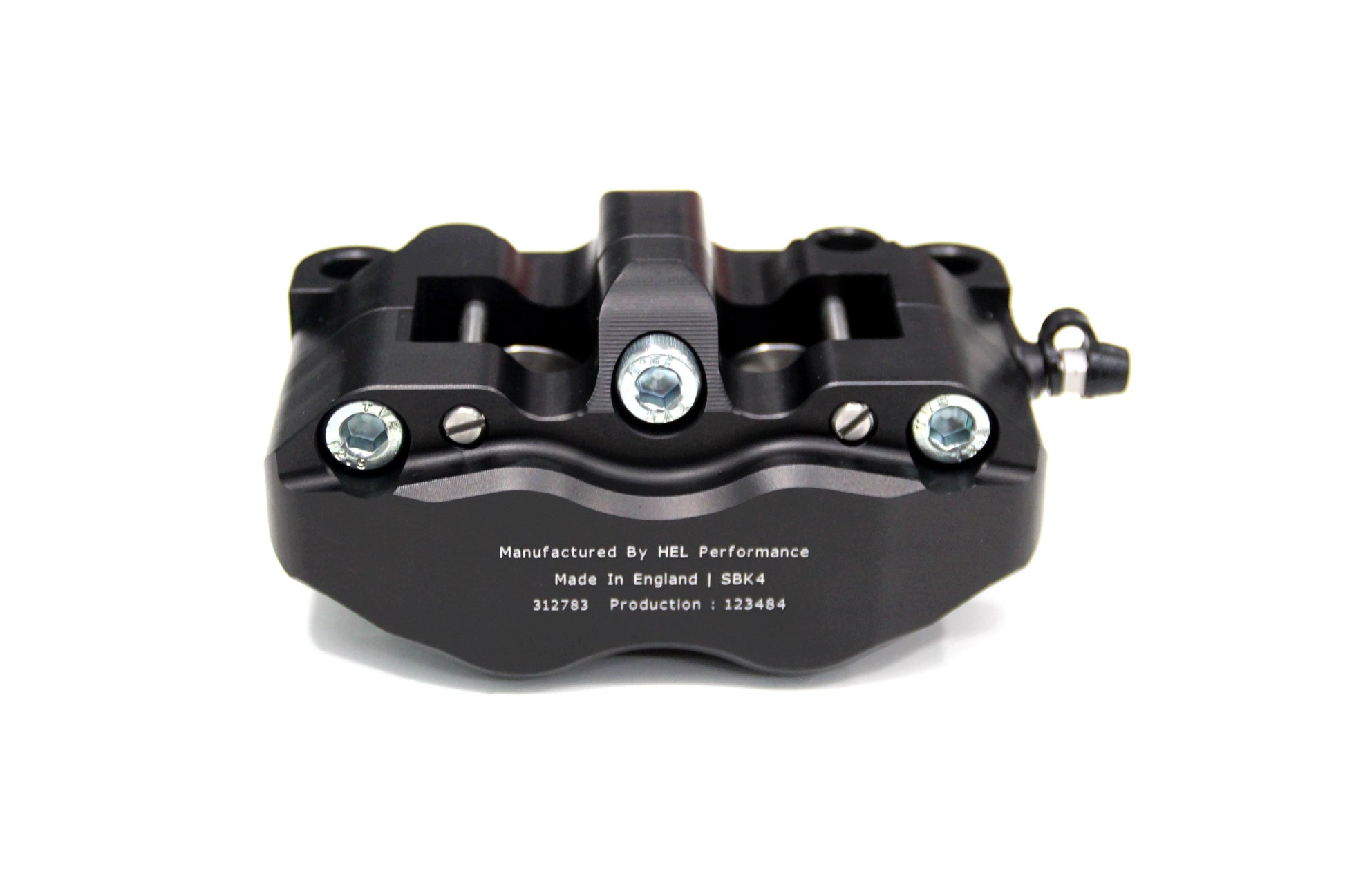 HEL Performance 4 Piston Radial Brake Calipers Kit (100mm Black) - Durian Bikers