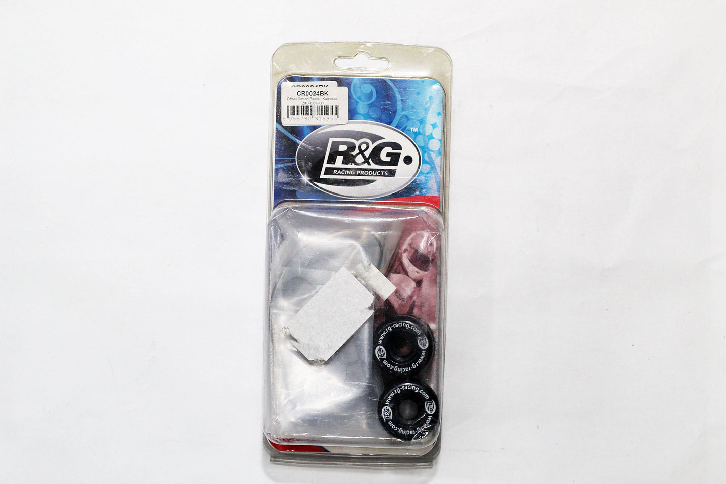 R&G Cotton Reels (Offset) fits for Kawasaki ZX-6R ('07-'08) Models - Durian Bikers