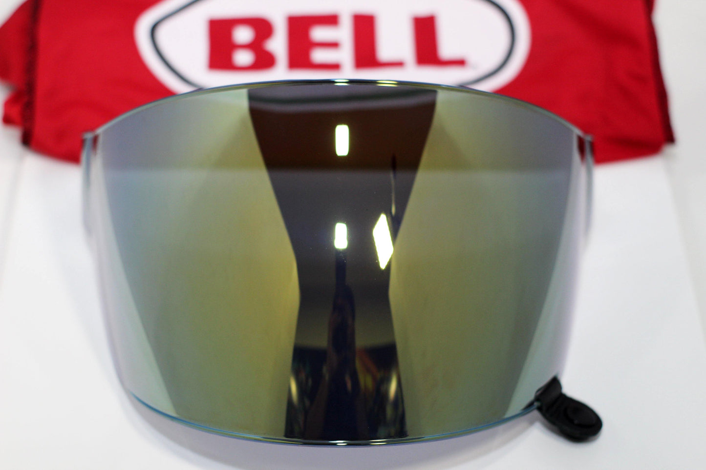 Bell Bullitt Visor (Flat Dark Gold Iridium) - Durian Bikers