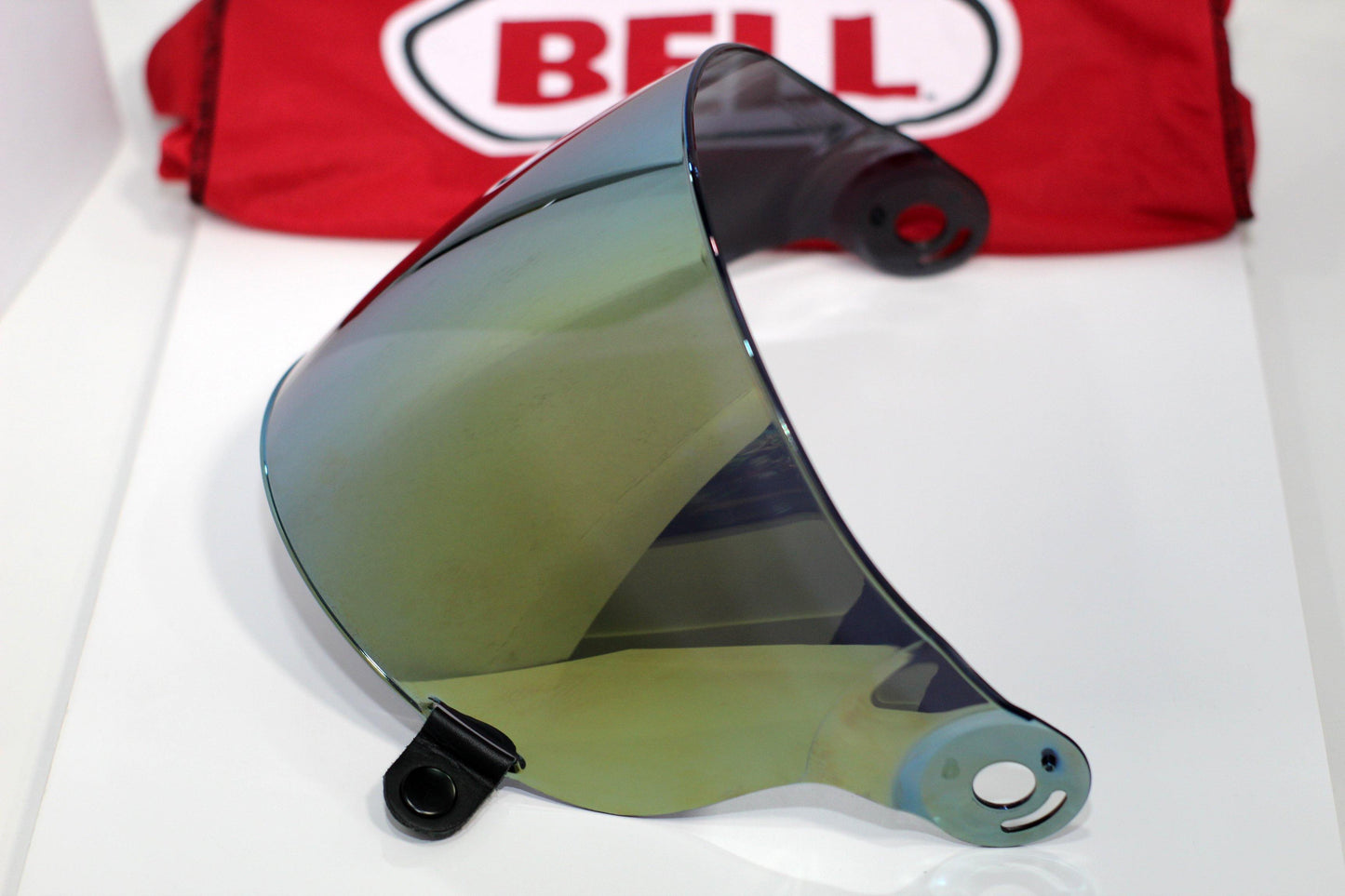 Bell Bullitt Visor (Flat Dark Gold Iridium) - Durian Bikers
