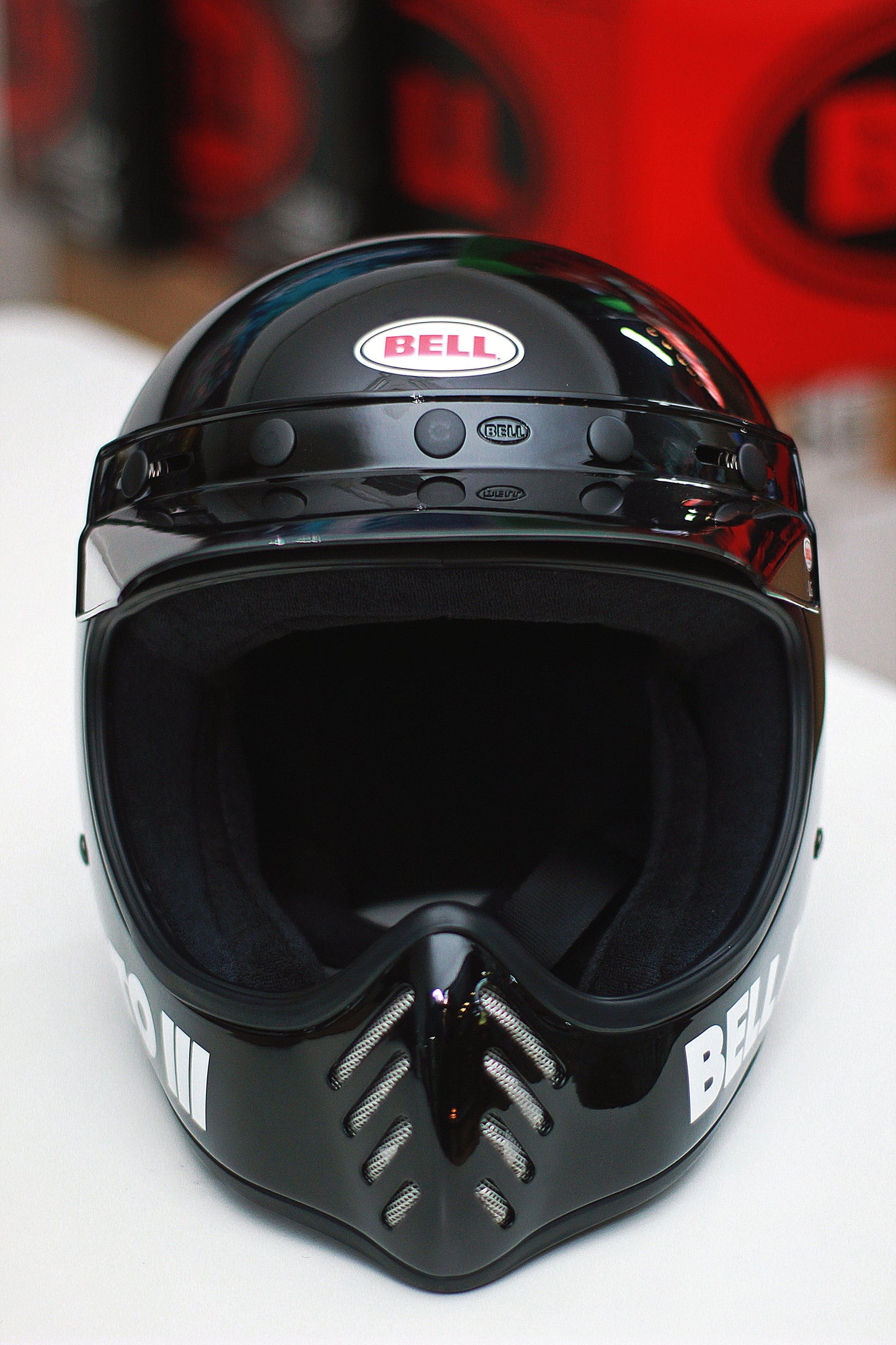 Bell Moto-3 (Classic Black) - Durian Bikers