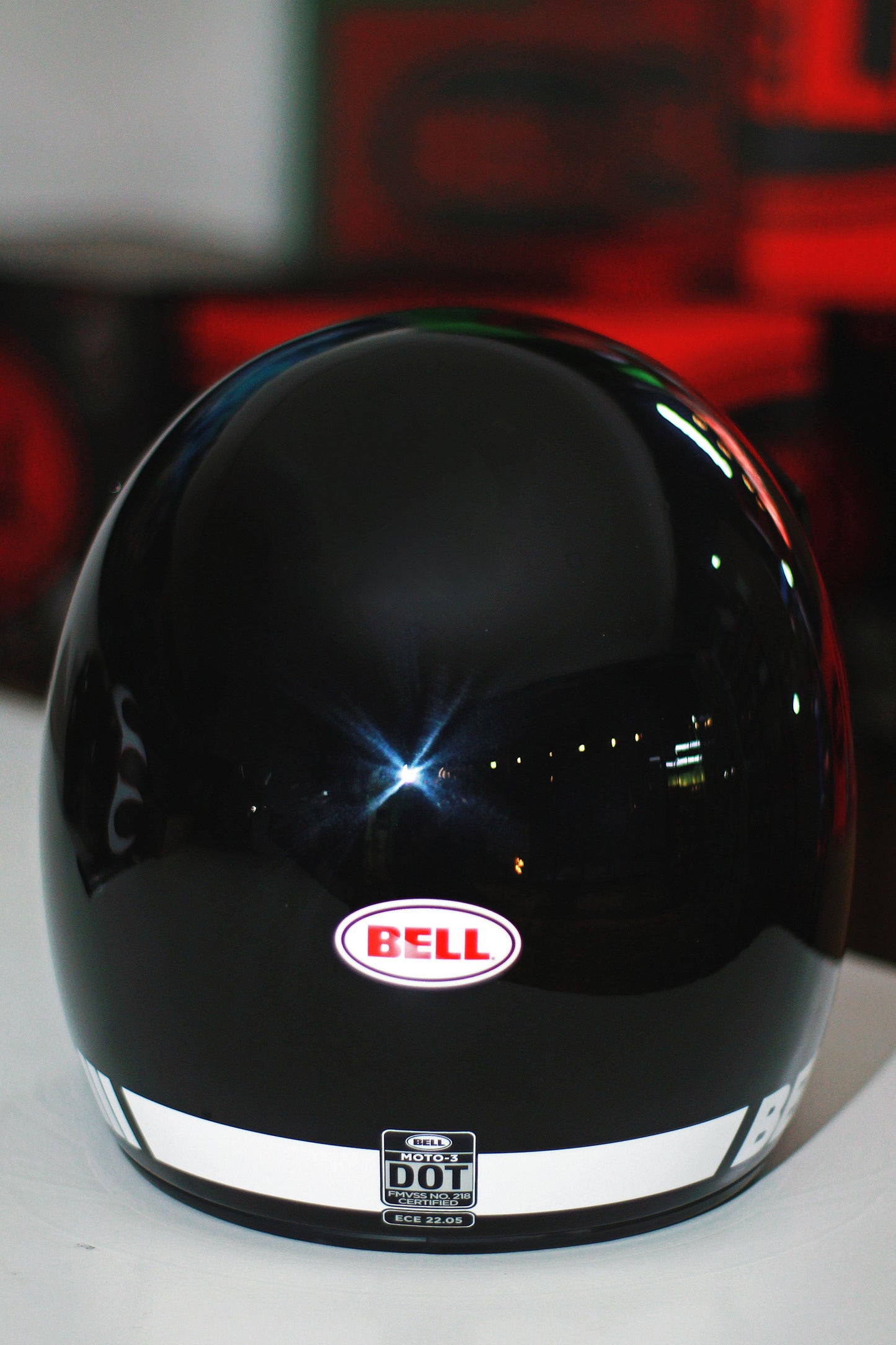 Bell Moto-3 (Classic Black) - Durian Bikers