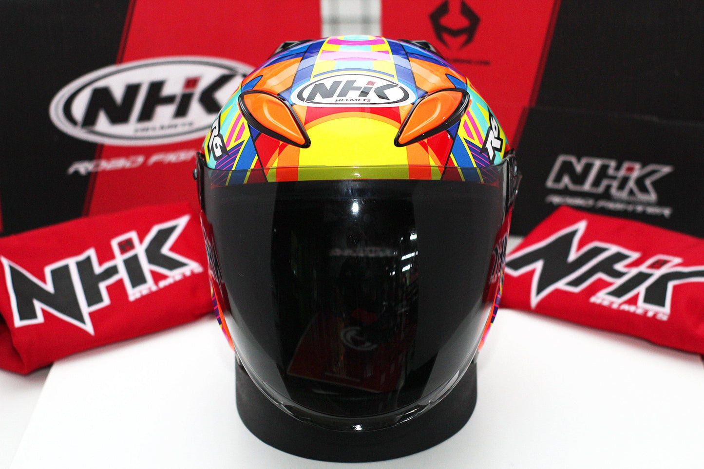 NHK R6 Pigment (Orange Flo Glossy) - Durian Bikers