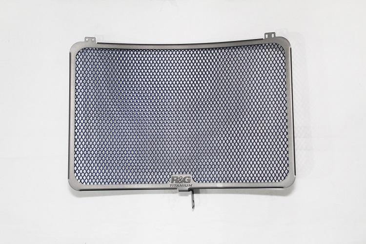 R&G Radiator Guard (Titanium) fits for Yamaha YZF-R1/R1M ('15-) - Durian Bikers