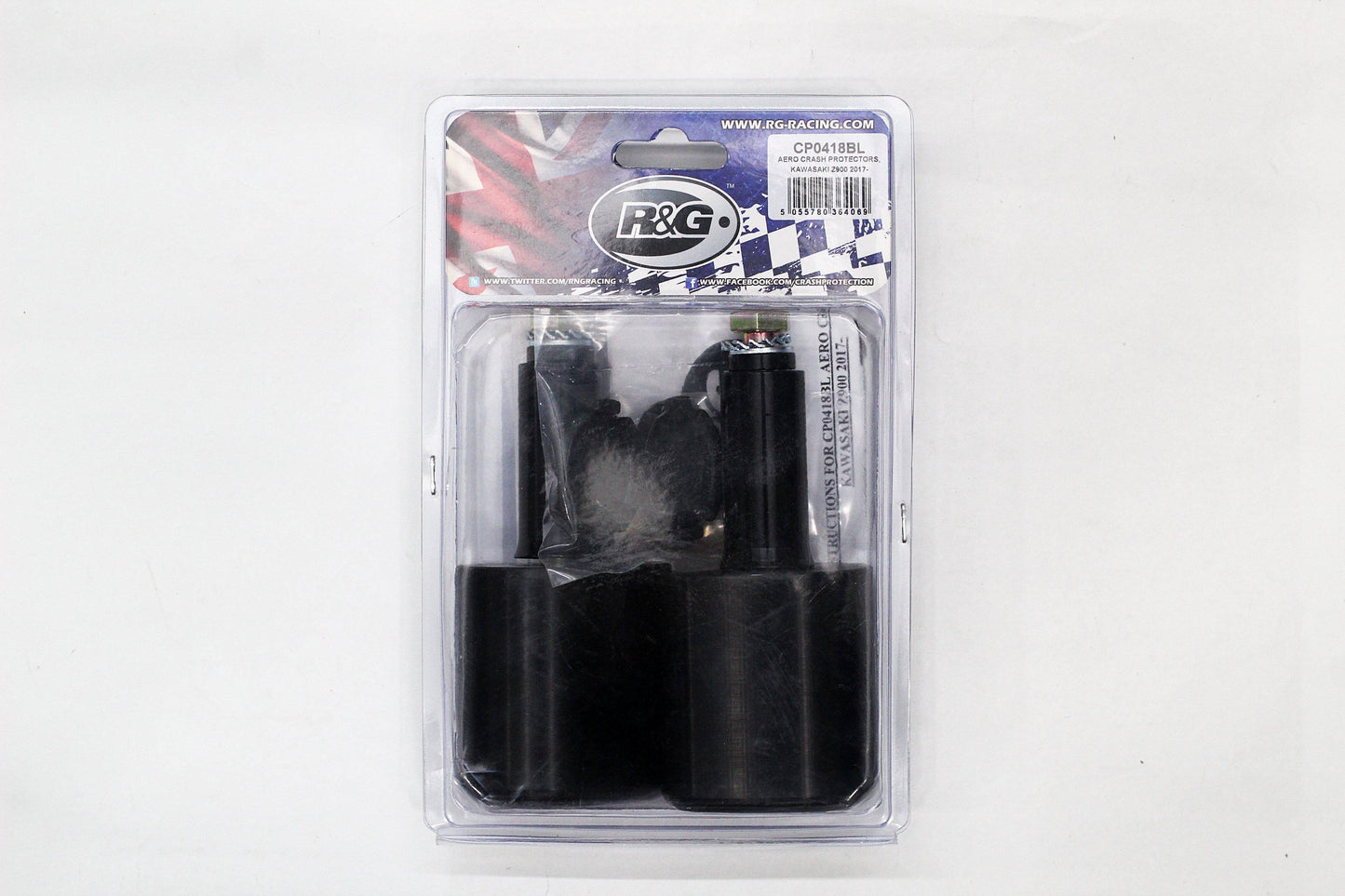R&G Crash Protectors Aero Style fits for Kawasaki Z900 ('17-) - Durian Bikers
