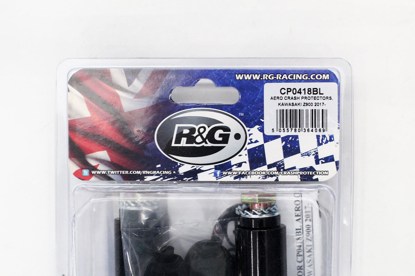 R&G Crash Protectors Aero Style fits for Kawasaki Z900 ('17-) - Durian Bikers