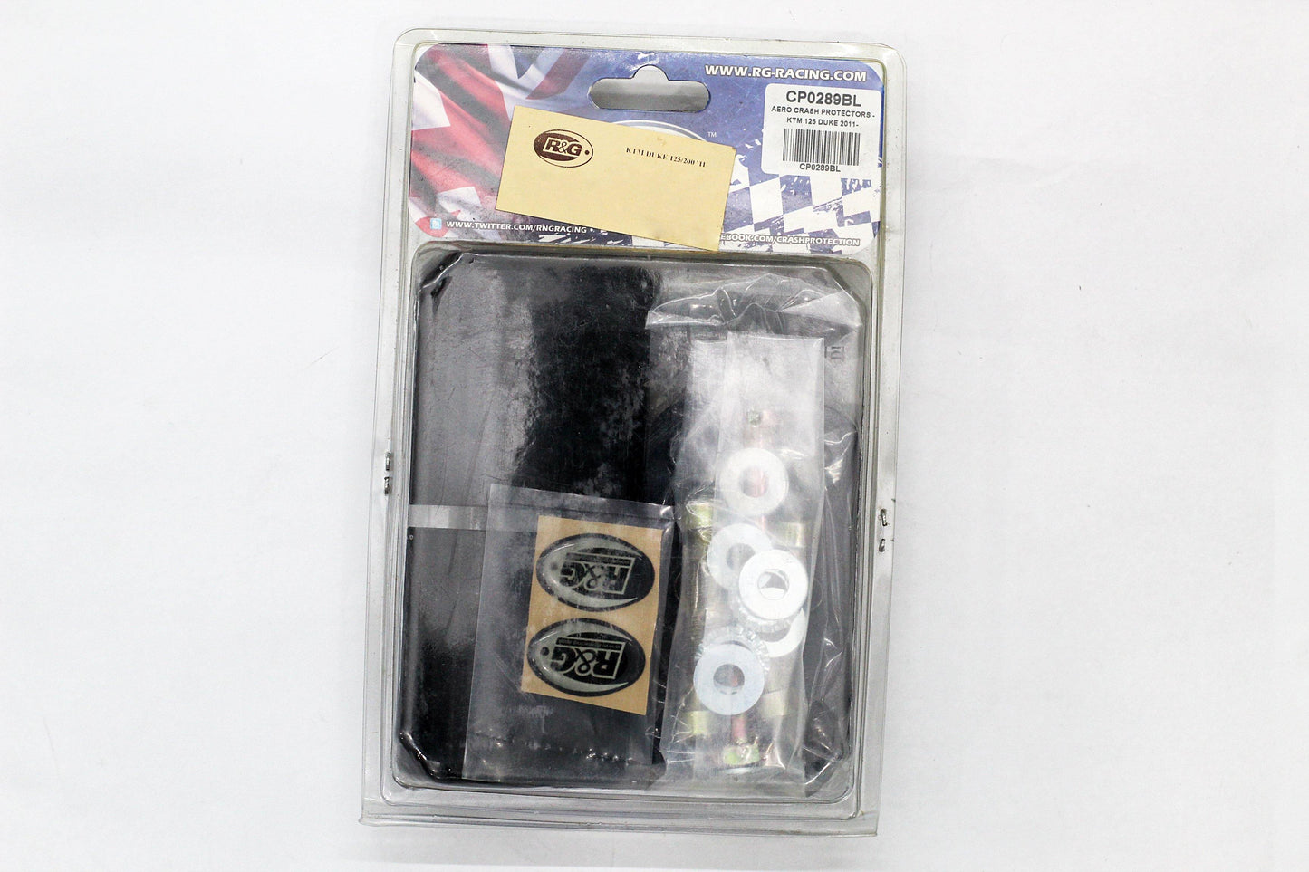 R&G Crash Protectors Aero Style fits for KTM 125, 200, 250 & 390 Duke - Durian Bikers
