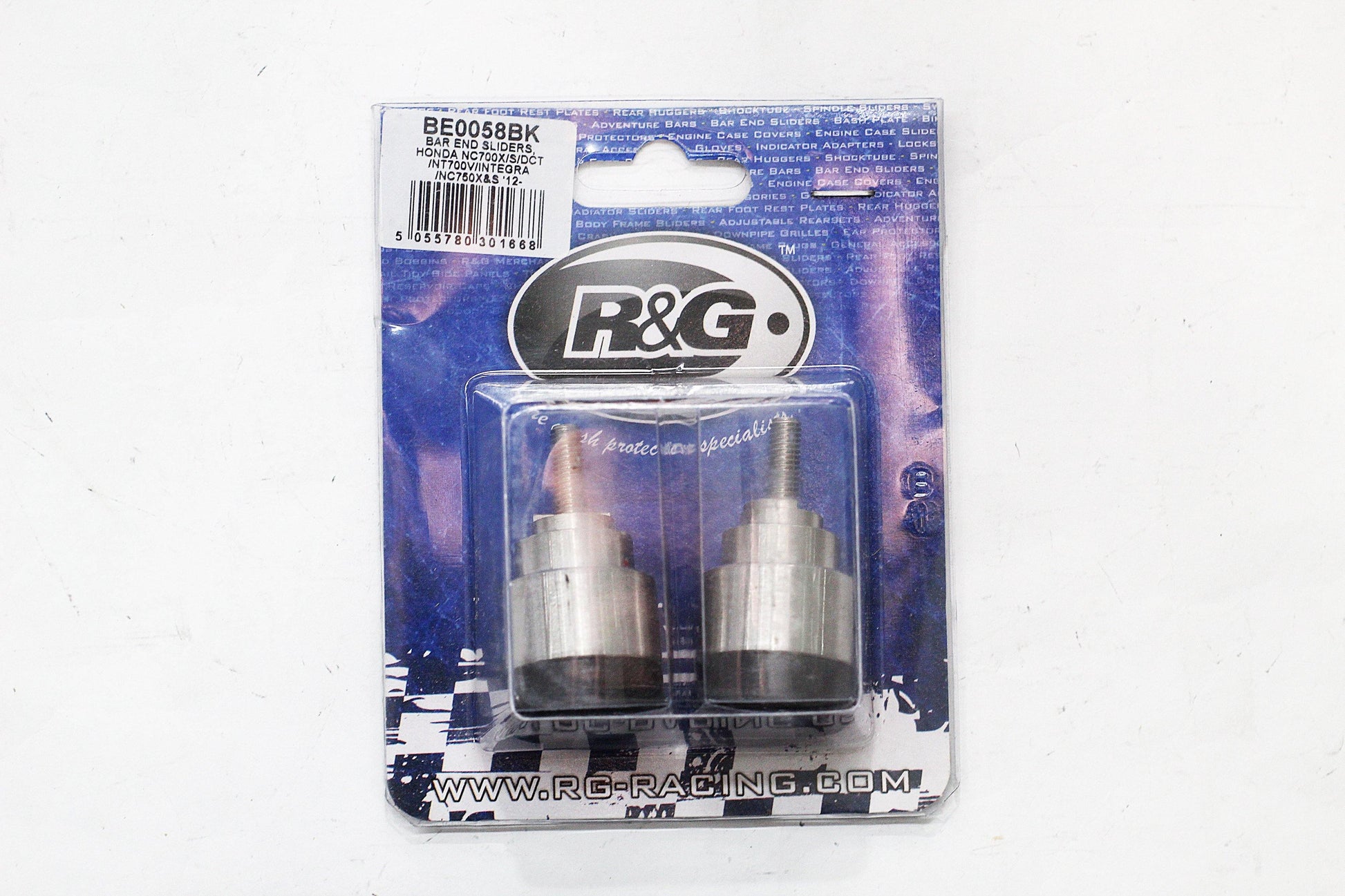 R&G Bar End Sliders fits for Honda NC700X / S / DCT / NT700V / Integra / NC750X ('12-) / CB100R(+) ('18-) - Durian Bikers