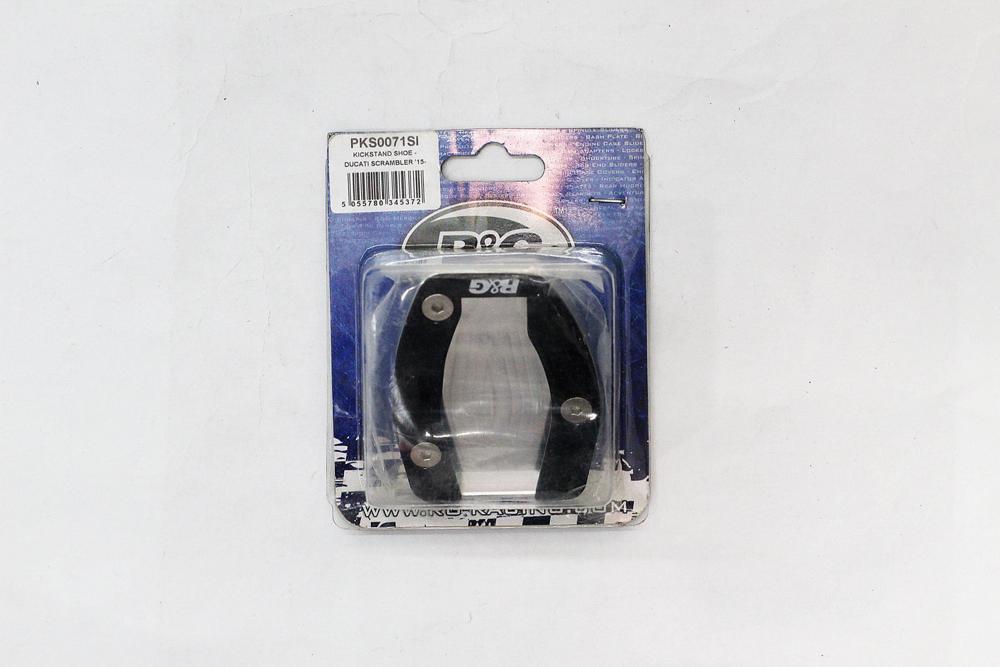 R&G Kickstand Shoe fits for Ducati Scrambler ('15-) / Urban Enduro ('15-'17) / Scrambler 1100 ('18-) / Desert Sled ('18-) / Ducati Monster 797 ('17-) / Diavel 1260S ('19-) - Durian Bikers