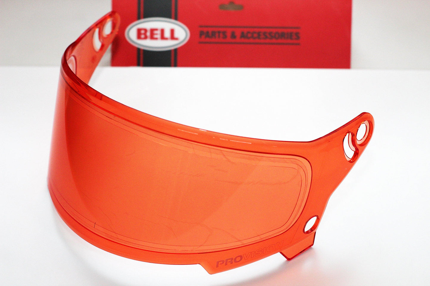 Bell Eliminator Visor (Hi-Def Persimmon Shield) - Durian Bikers