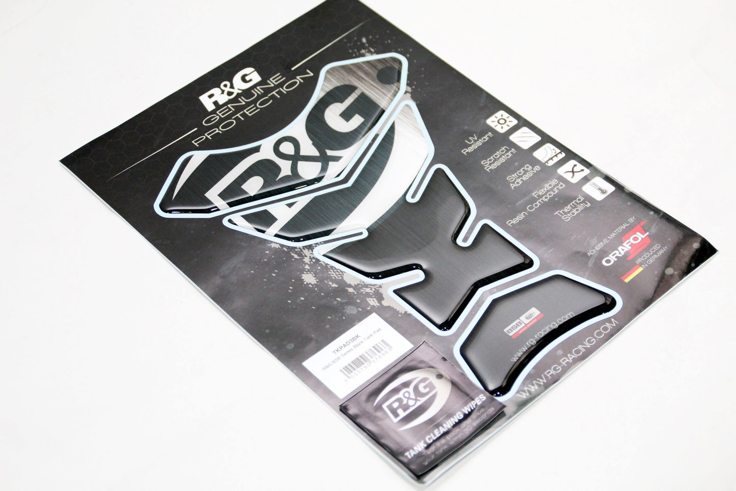 R&G "BSB Series" Tank Pad (Black) - Durian Bikers