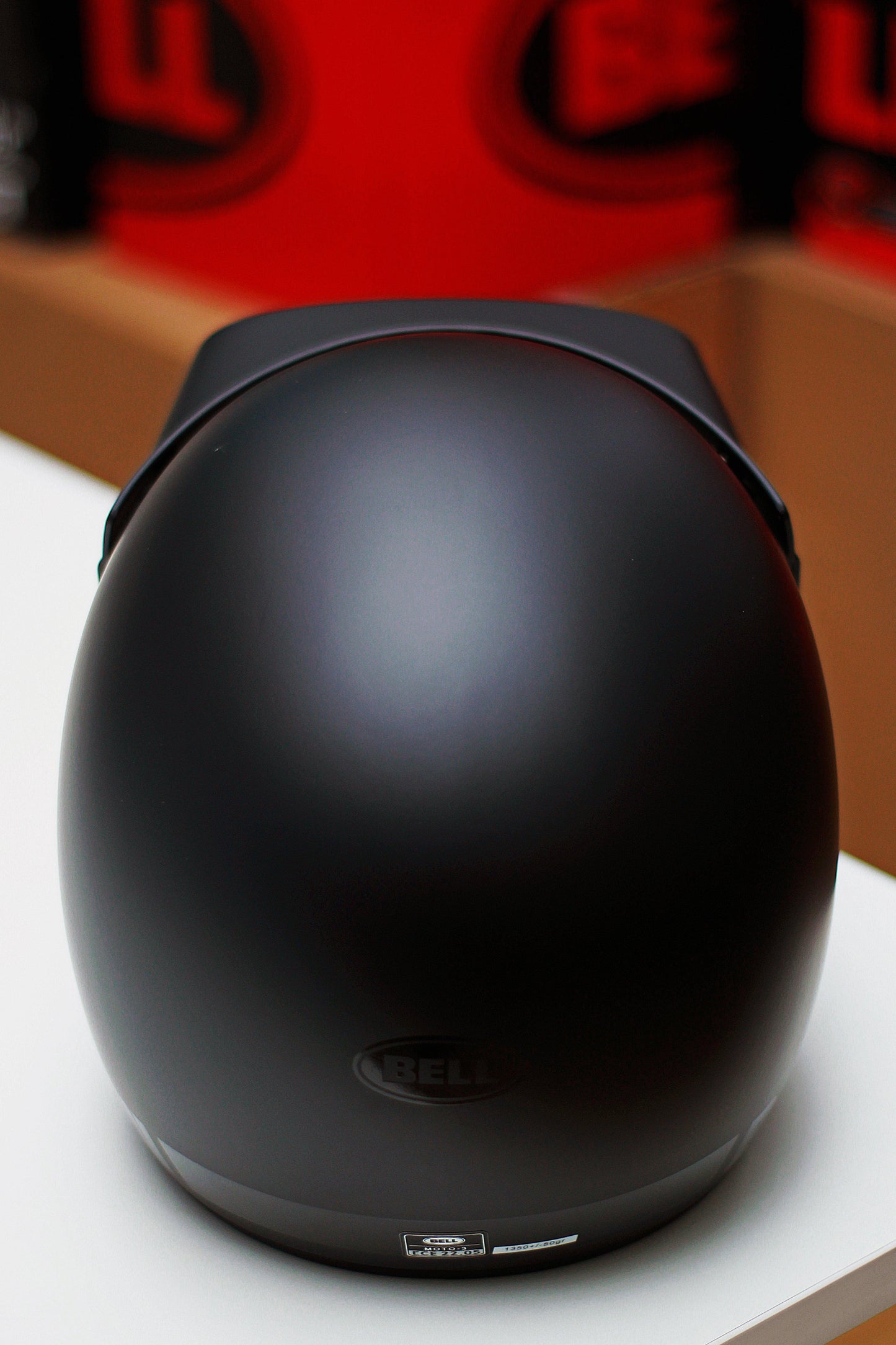 Bell Moto-3 (Classic Matte/Gloss Blackout) - Durian Bikers