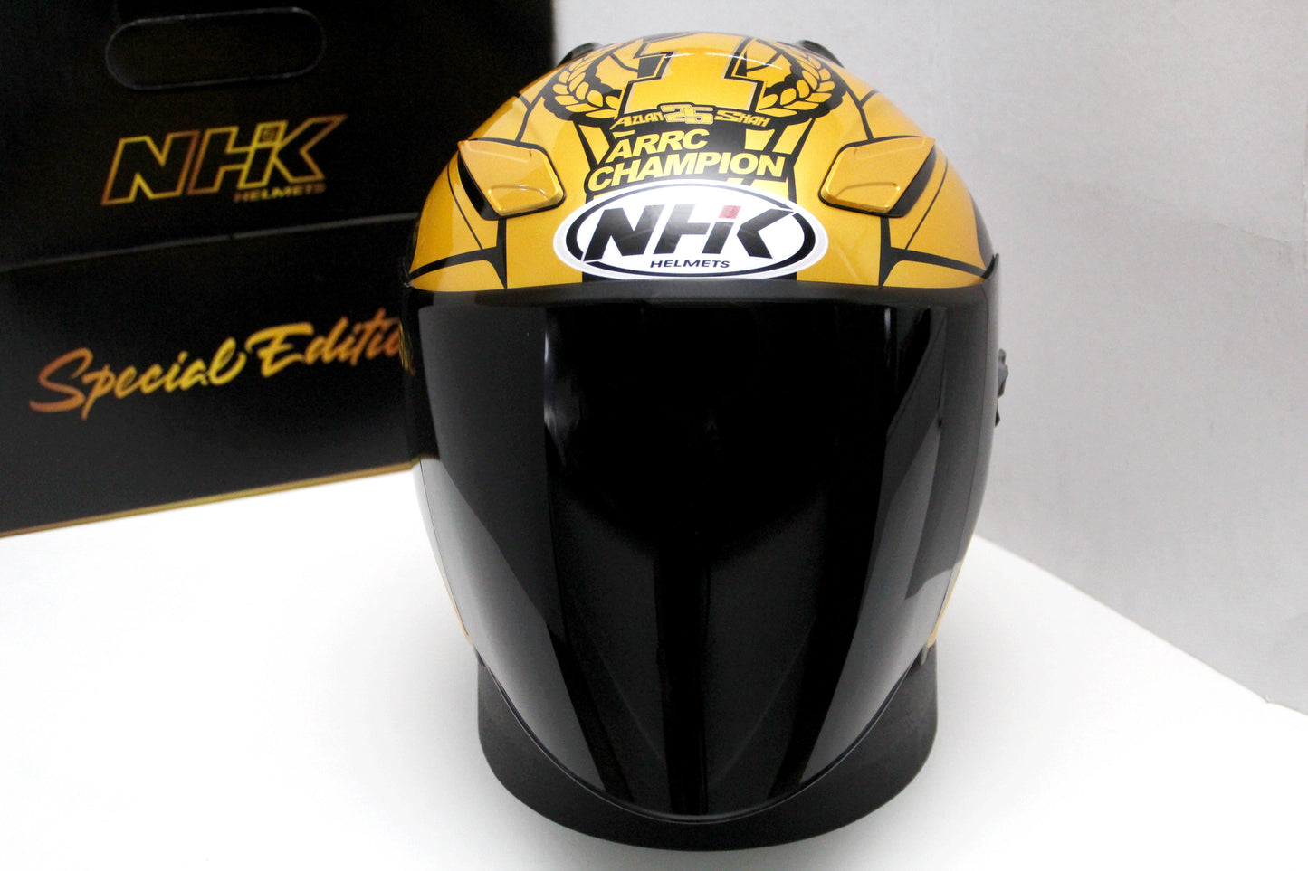 NHK R1 v2.0 Azlan Shah (Gold/Gold Glossy) - Durian Bikers