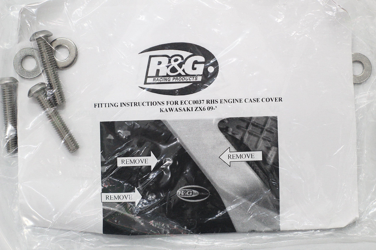 R&G Engine Case Covers fits for Kawasaki ZX6-R ('09-) (RHS) - Durian Bikers